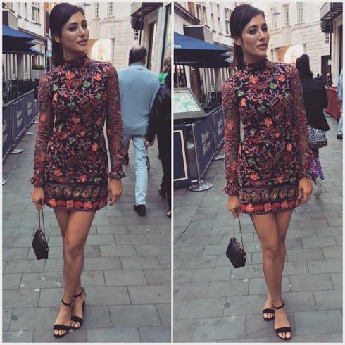 Nargis makes heads turn at London Fashion Week
