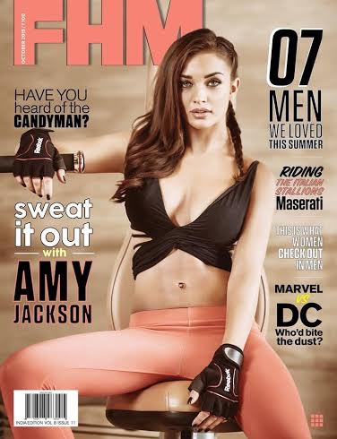 Amy Jackson appears in FHM cover
