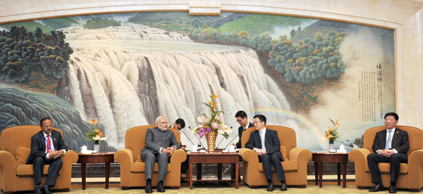  Modi meets the Chinese CEOs