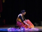 Dancer Anita Ratnam performs 