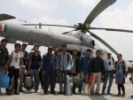 IAF performs relief operation in earthquake-hit Nepal