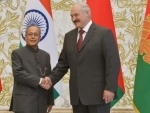 Mukherjee meets Belarus President
