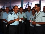 Arup Raha interacts with Air Warriors 