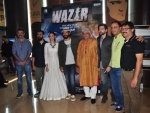 Celebs assemble to witness Wazir trailer launch 
