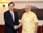 Zhang Dejiang calls on PM Narendra Modi