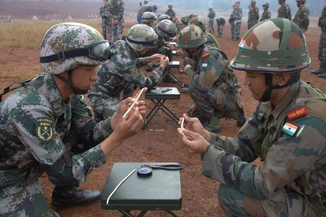 India,China participate in Joint Exercise Hand in Hand 2015