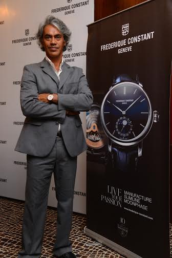 Swiss Brand Frederique Constant introduces brand ambassador ,unveils a new watch 