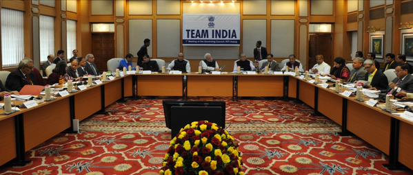 PM Modi chairs first Niti Aayog meeting