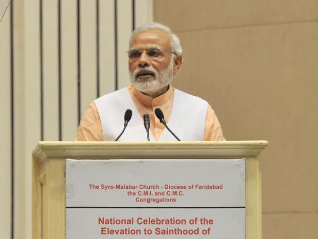 My govt gives equal respect to all religions: PM Modi