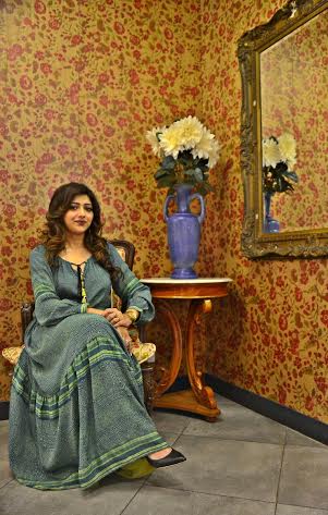 Sreenanda Shankar launches new collection of Label Ritu Kumar