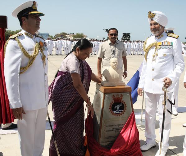 Naval Base at Porbandar Commissioned as INS Sardar Patel by Gujarat CM 