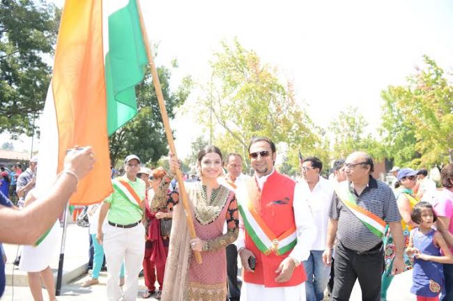 Director Divya Kumar represents India at Independence Day Parade in San Francisco