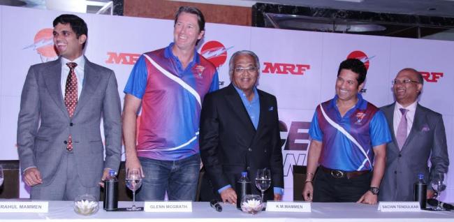 Sachin Tendulkar visits the MRF Pace Foundation, shares his insight about cricket