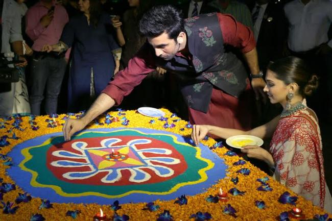 Ranbir-Deepika celebrated Diwali in Delhi together