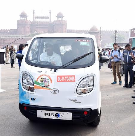Tata Motors showcases two Smart City Transport Ssolutions during the FAME India Eco Drive