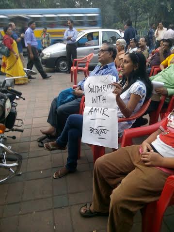Kolkata supports Aamir Khan remark on intolerance