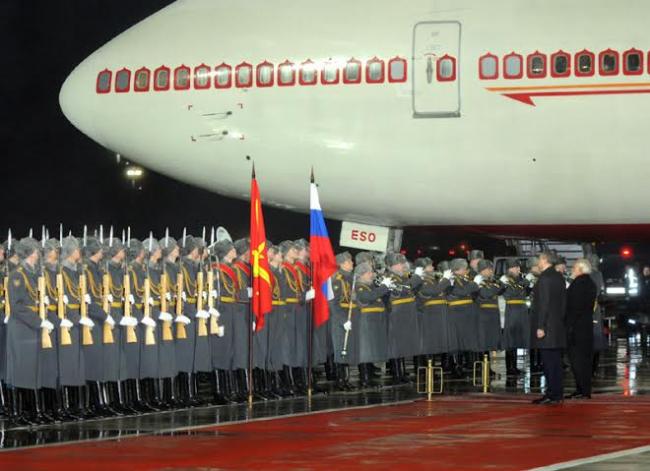 PM Modi arrives in Moscow