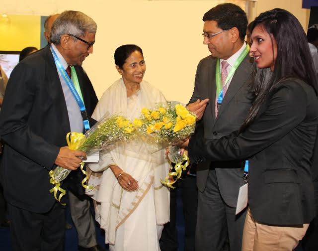 CM visits Patton stall at Bengal Global Business Summit 