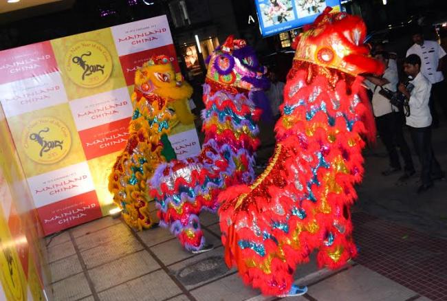 Mainland China in Kolkata celebrates Chinese New Year