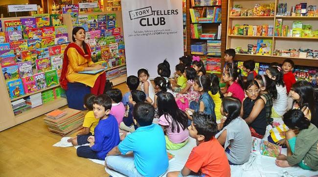 Kolkata's bookstore hosts 'World STORY telling' day