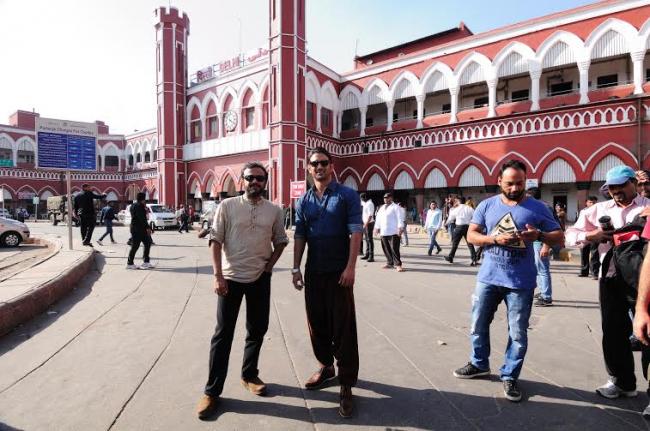 Sushant Singh Rajput visits old Delhi railway station