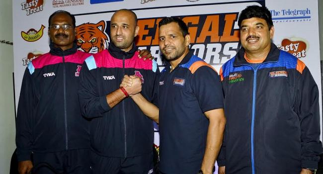 Bengal Warriors, Jaipur Pink Panthers assemble in Kolkata