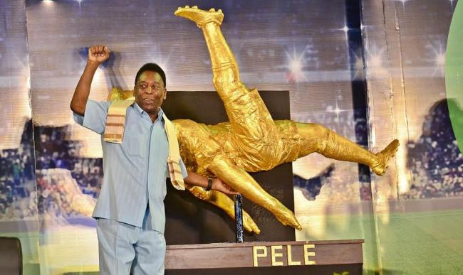 Pele charms Kolkata, shares stage with AR Rahman, Mamata Banerjee, Sourav Ganguly 