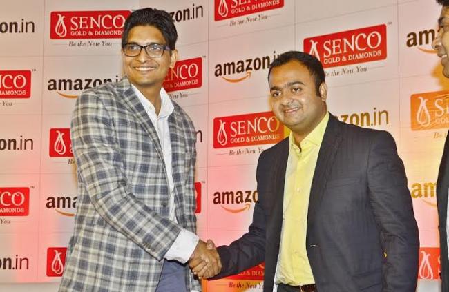 Senco Gold & diamonds announces tie-up with Amazon.in