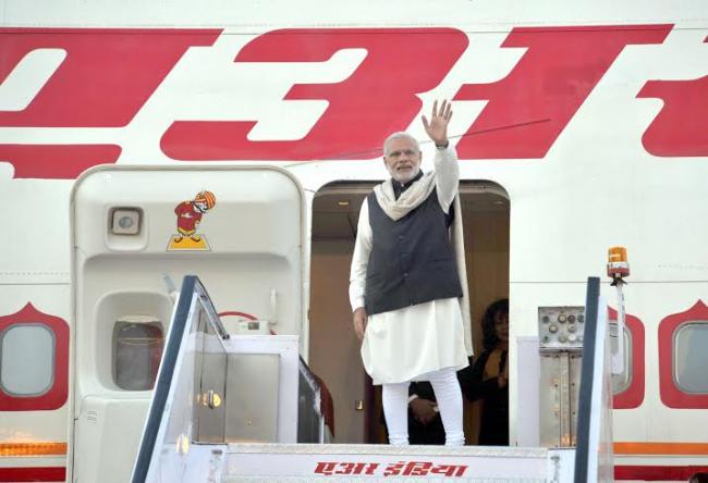 Narendra Modi leaves for UK and Turky, in New Delhi