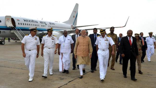 Narendra Modi visits Chennai 