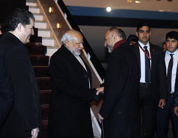  Narendra Modi arrives at Kabul