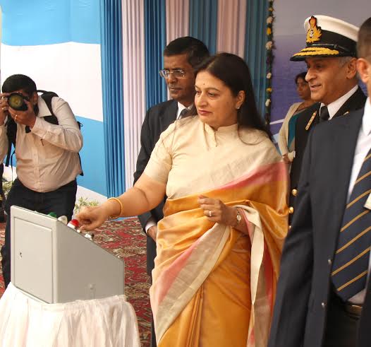 Landing craft utility ship for Indian Navy launched at GRSE