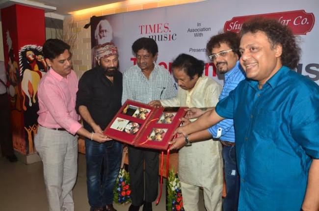 Debojyoti Mishra's first solo violin album launched in Kolkata