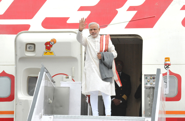 Narendra Modi leaves for his visit to Central Asia and Russia 