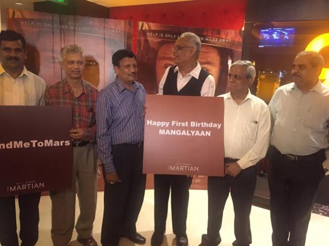 Fox Studio ropes in ISRO to celebrate first anniversary of Mangalyaan with The Martian