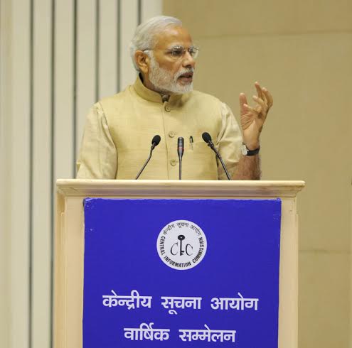 PM calls RTI as a tool for common man to have the right to question those in power 