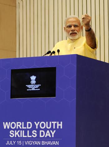 PM Narendra Modi launches National Skill Development Mission