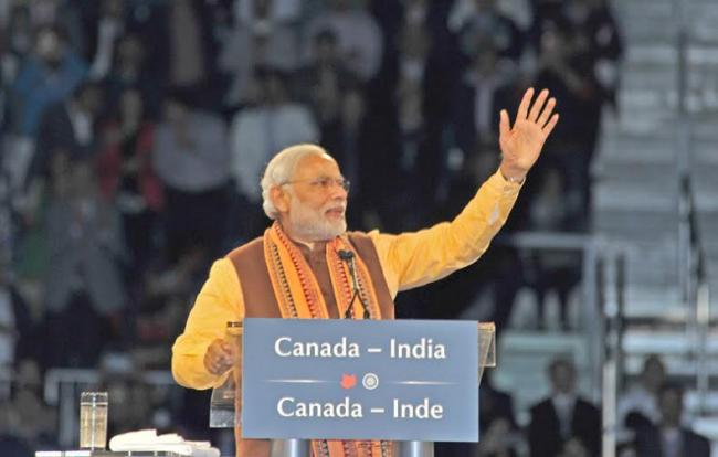 PM Modi in Canada