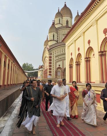 PM offers prayer at Dakshineswar Kali temple, meditates at Belur Math