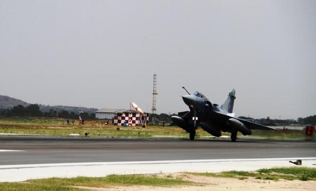 IAF's first two upgraded Mirage 2000 fighters land in Gwalior