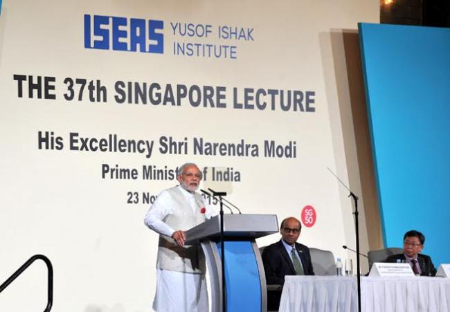 PM Modi in Singapore
