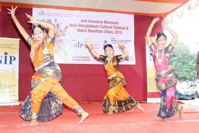 2nd inclusive Monsoon Indo-Bangladesh Cultural Festival , Rakhi Bandhan Utsav 2015 organized by NIP NGO