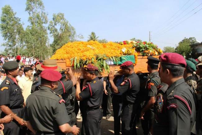 Col Santosh Mahadik cremated