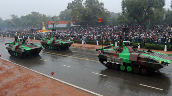 Rajpath during the 66th Republic Day Parade 2015