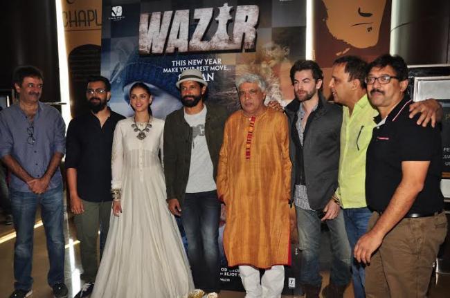 Celebs assemble to witness Wazir trailer launch 