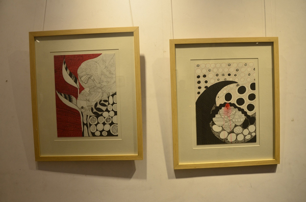 Academy of Fine Arts hosts Black & White art exhibition by artist Saumi Nandy