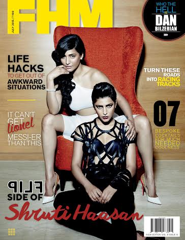 Shruti Haasan sizzles FHM Magazine