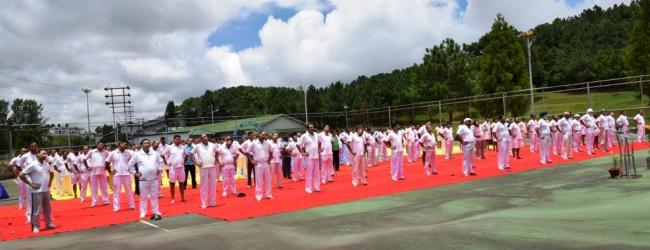 Shillong: International Yoga Day celebrated at Air Force and Army establishments 