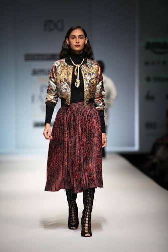 Amazon India Fashion Week: Hemant & Nandita display collection