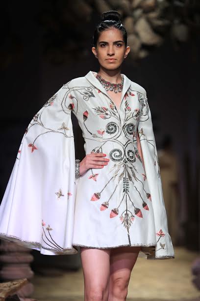 Designer Samant Chauhan showcases collection at Amazon India Fashion Week Day 1
